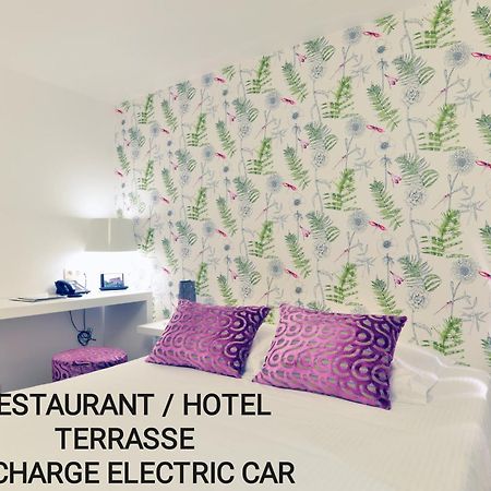 Durbuy O Restaurant Hotel Bagian luar foto