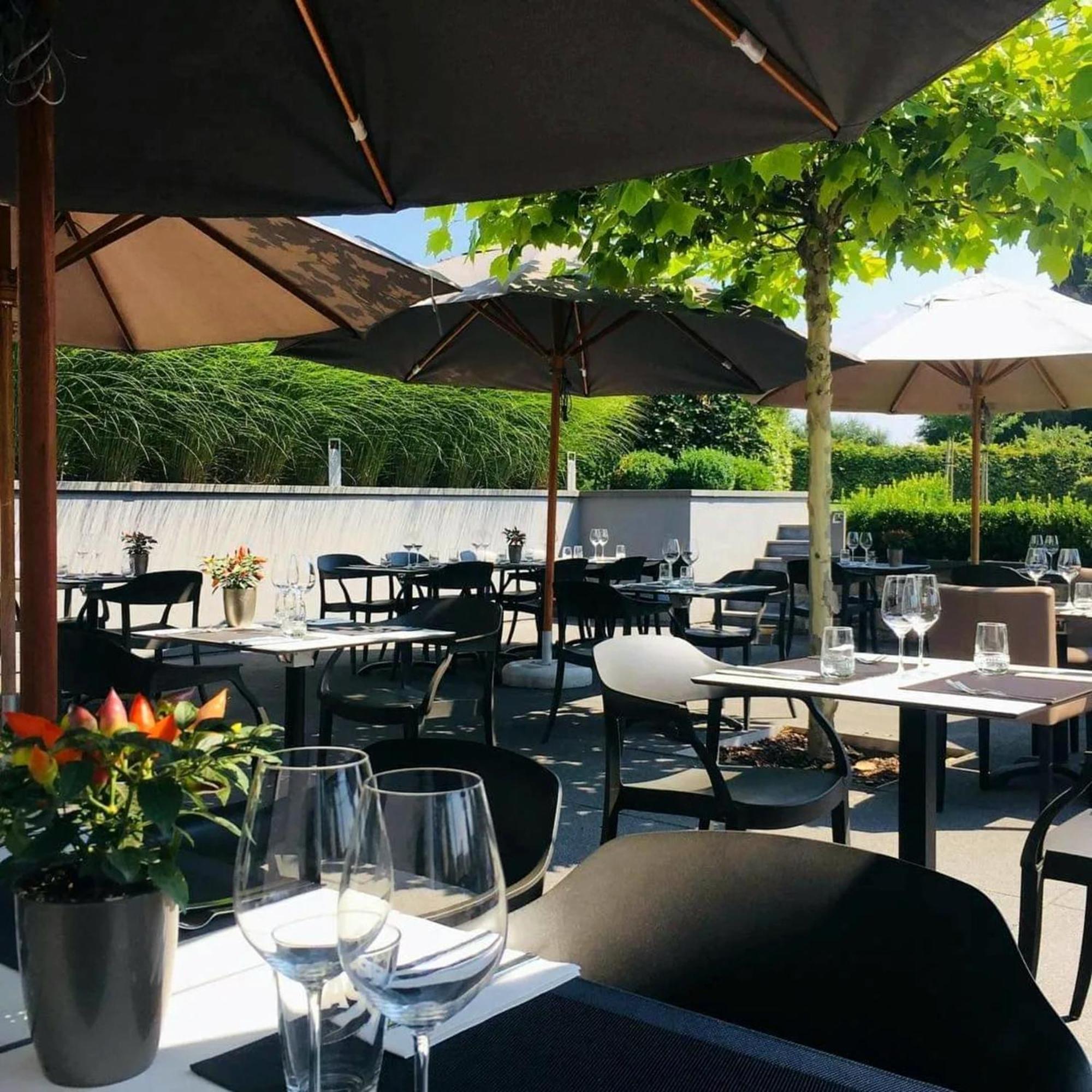 Durbuy O Restaurant Hotel Bagian luar foto